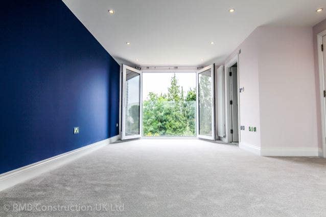 upvc french doors installed in loft conversion